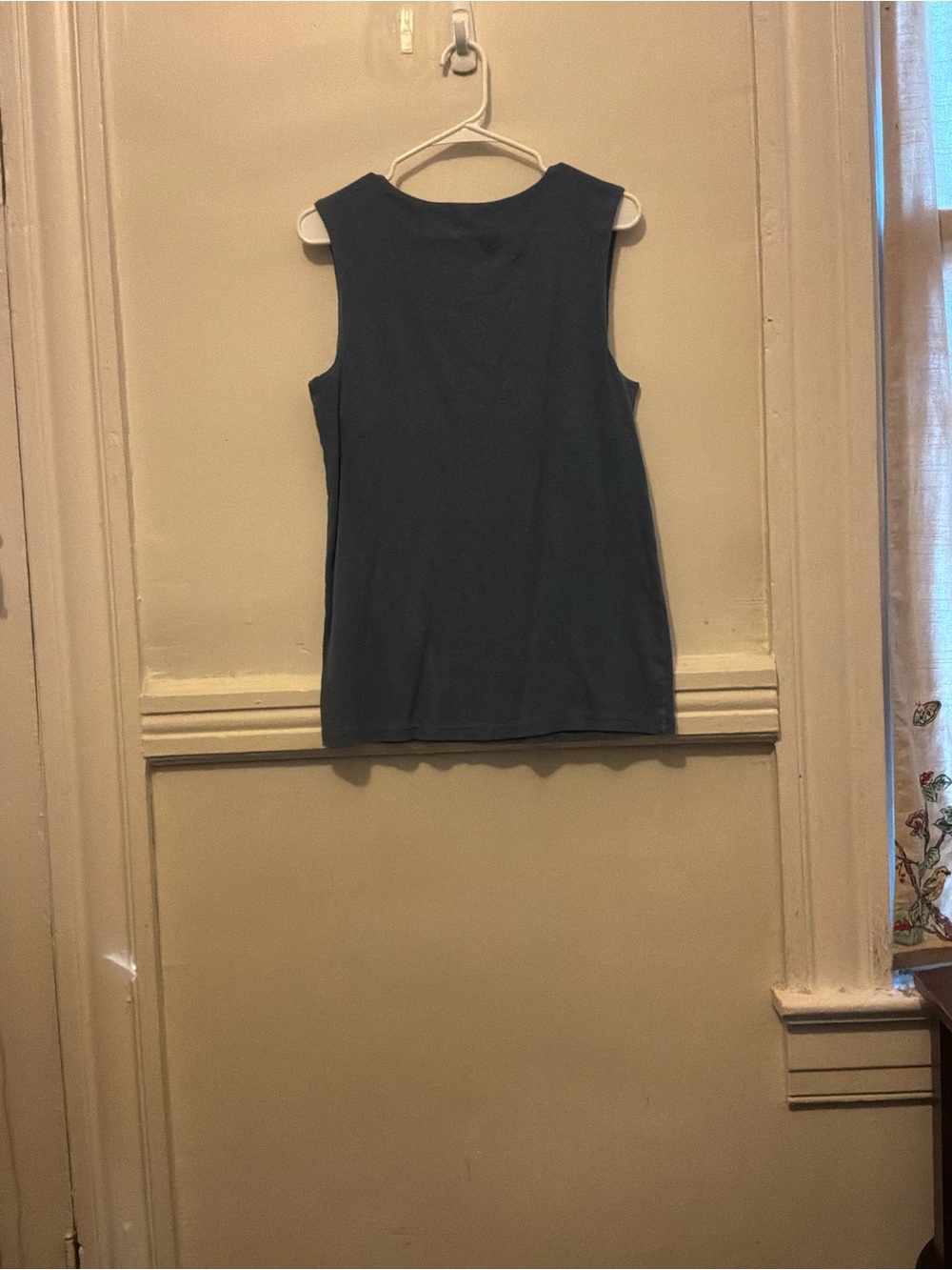 Duluth Trading Co Dark Teal Sleeveless Tank Top